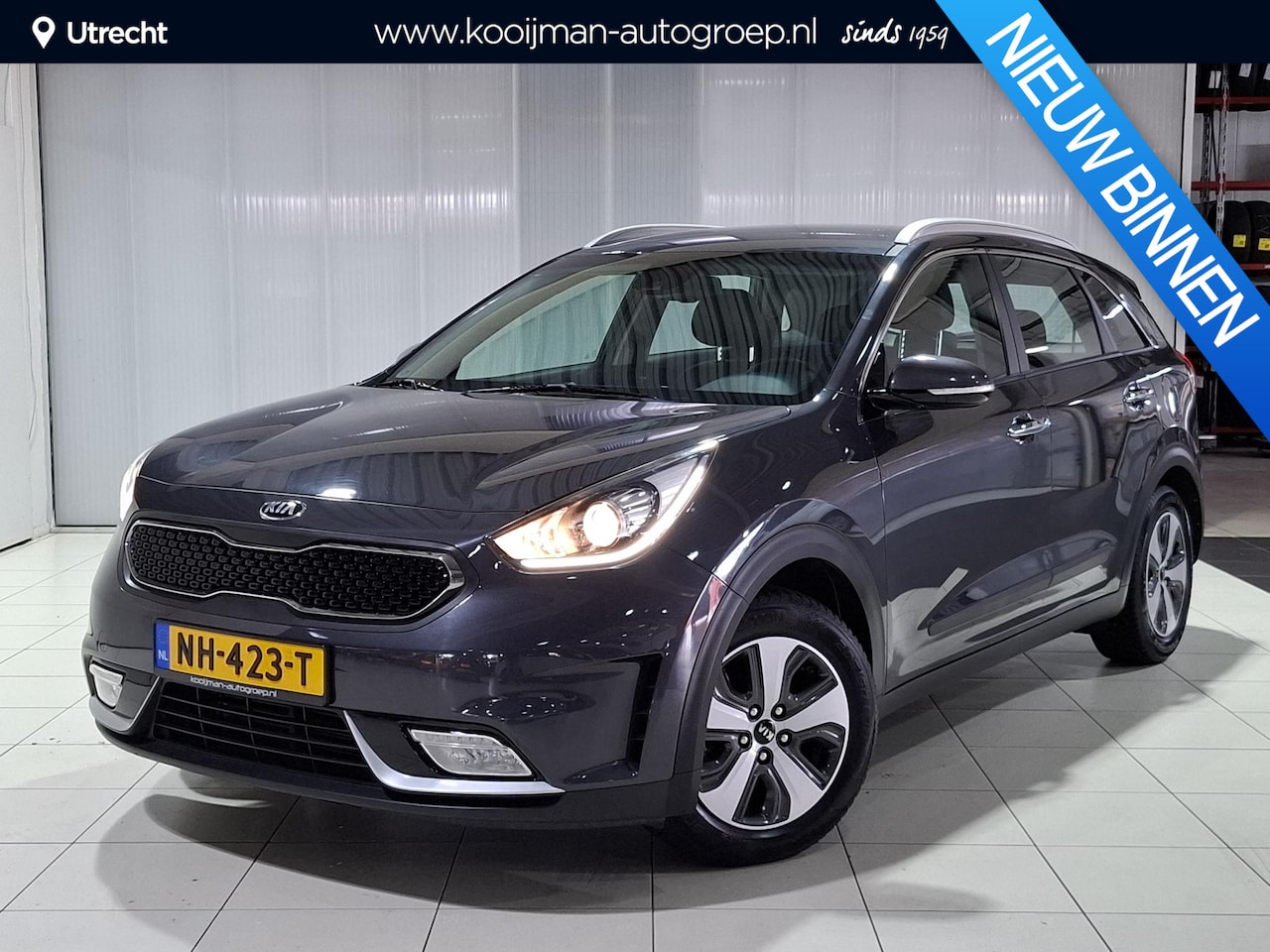 Kia Niro - 1.6 GDi Hybrid First Edition Apple Carplay/Android Auto, Navigatie, Camera. - AutoWereld.nl