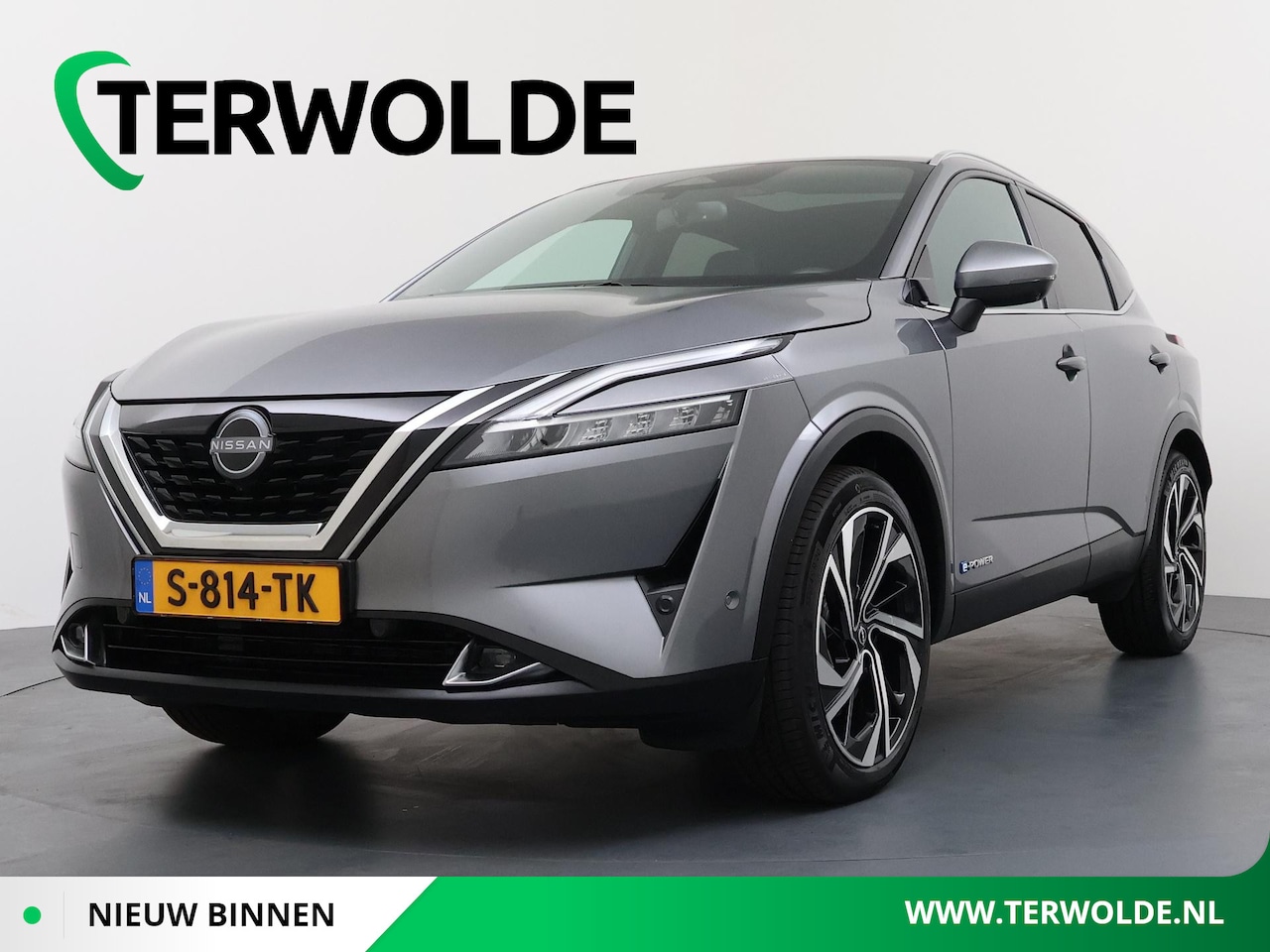Nissan Qashqai - 1.5 e-Power Tekna Plus | Panoramadak | Lederen Bekl. | BOSE Audio | Head-Up display | - AutoWereld.nl