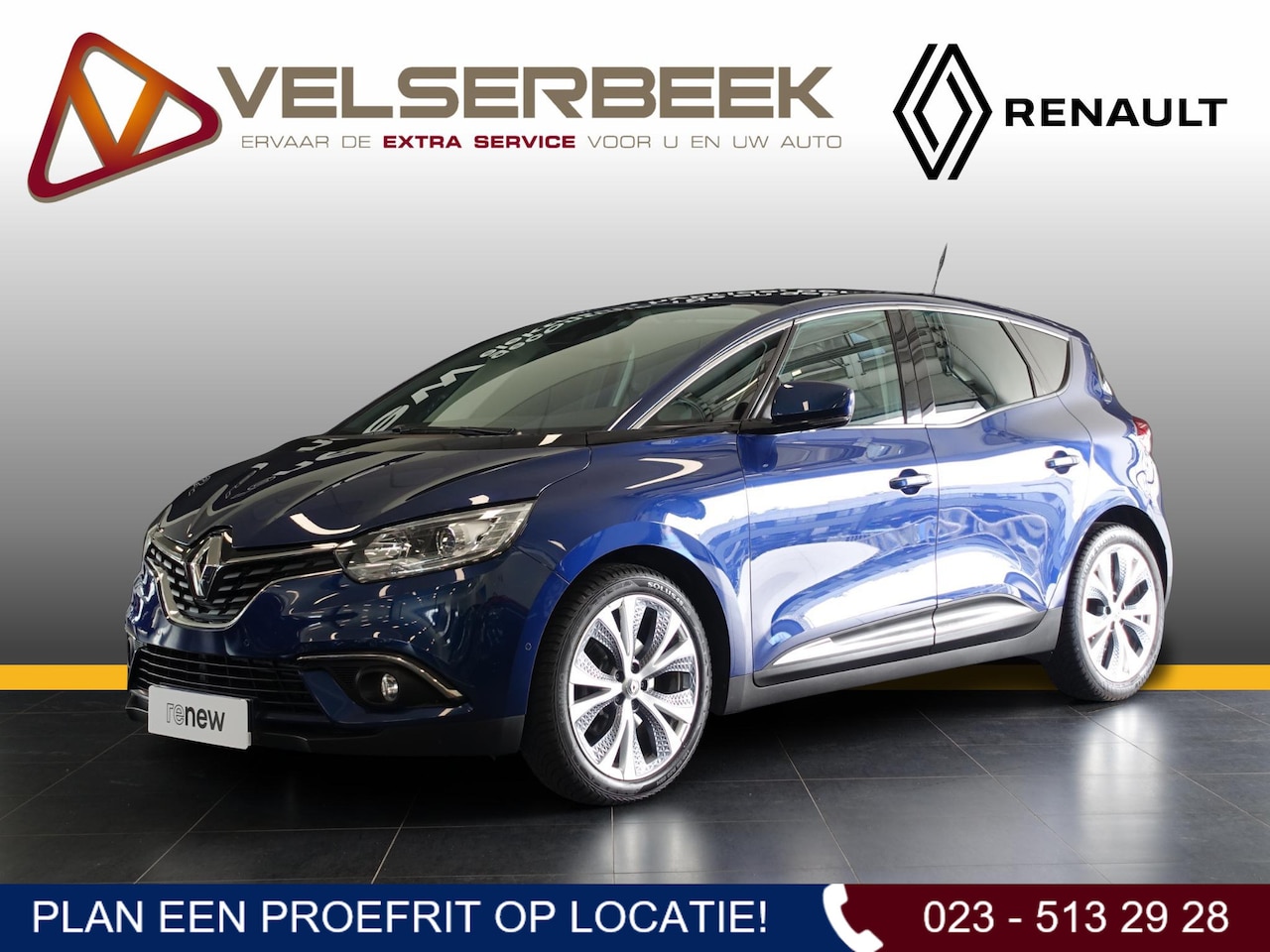 Renault Scénic - TCe 140 Intens *Automaat/Trekhaak/Navigatie * - AutoWereld.nl
