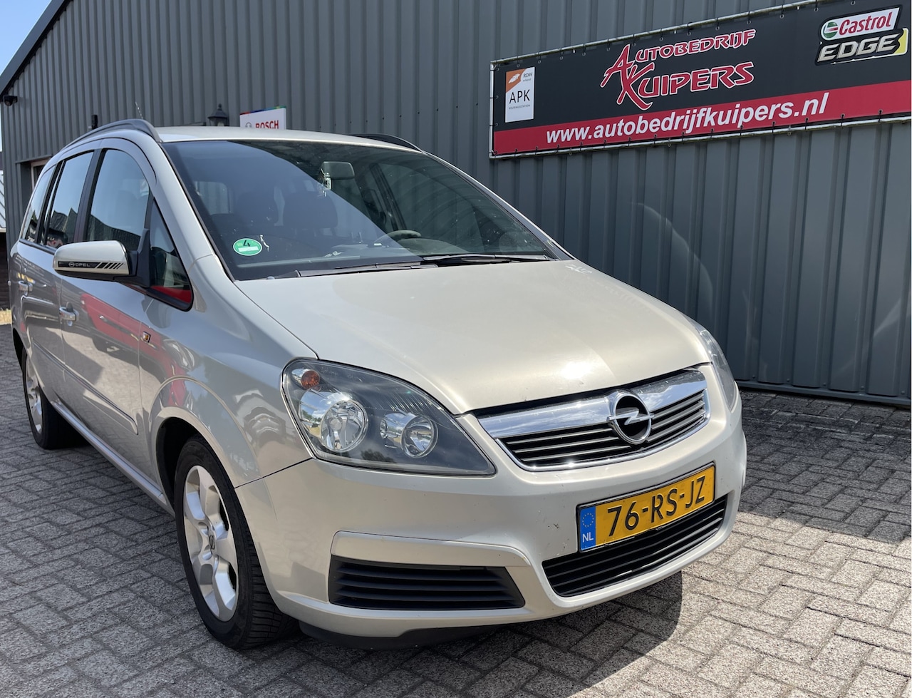 Opel Zafira - 2.2 Enjoy 7 Persoons Navi.Cruise,Lm.velgen.Clima.Lm.velgen - AutoWereld.nl
