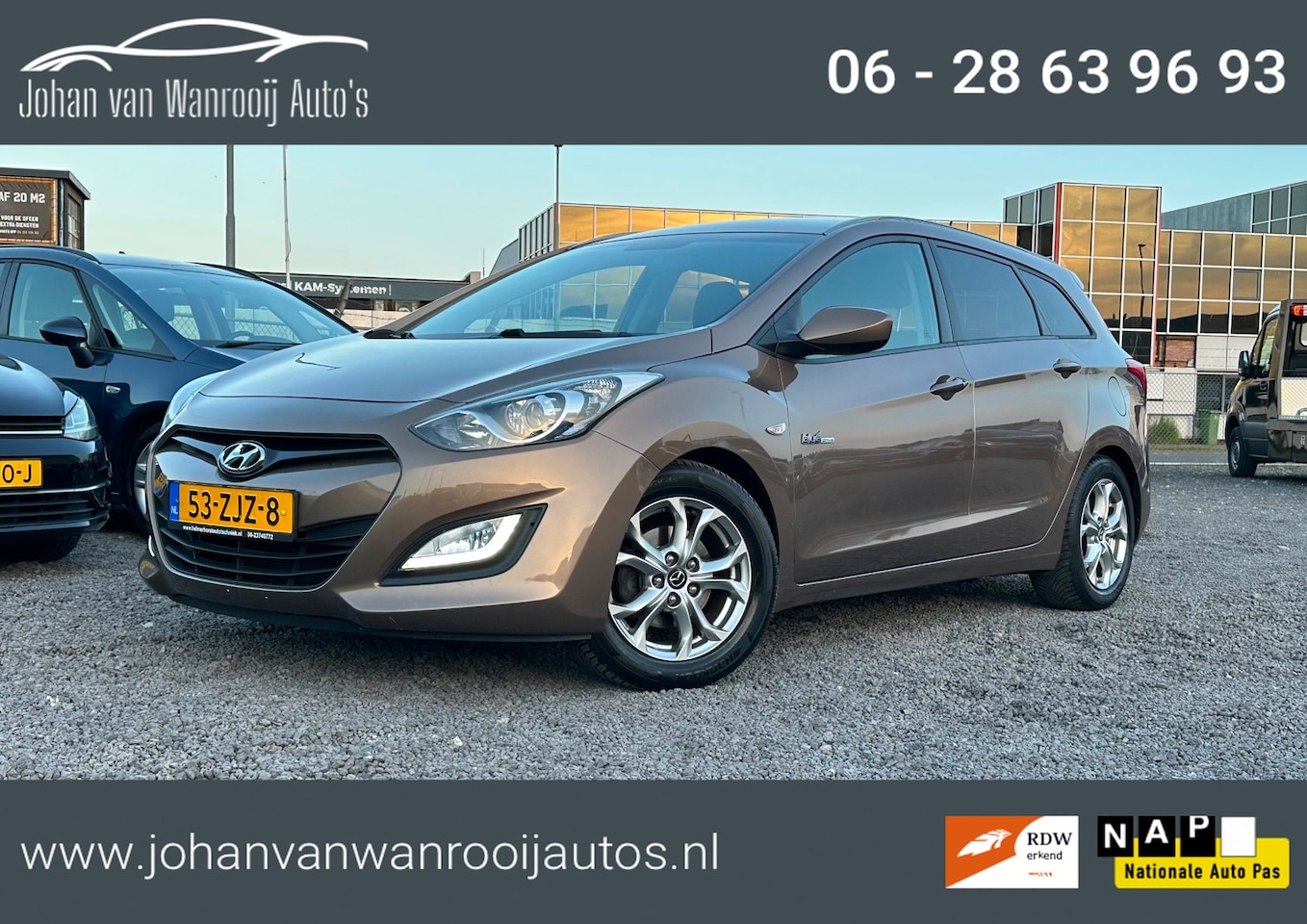 Hyundai i30 Wagon - 1.6 GDI i-Motion/AIRCO/NAVI - AutoWereld.nl
