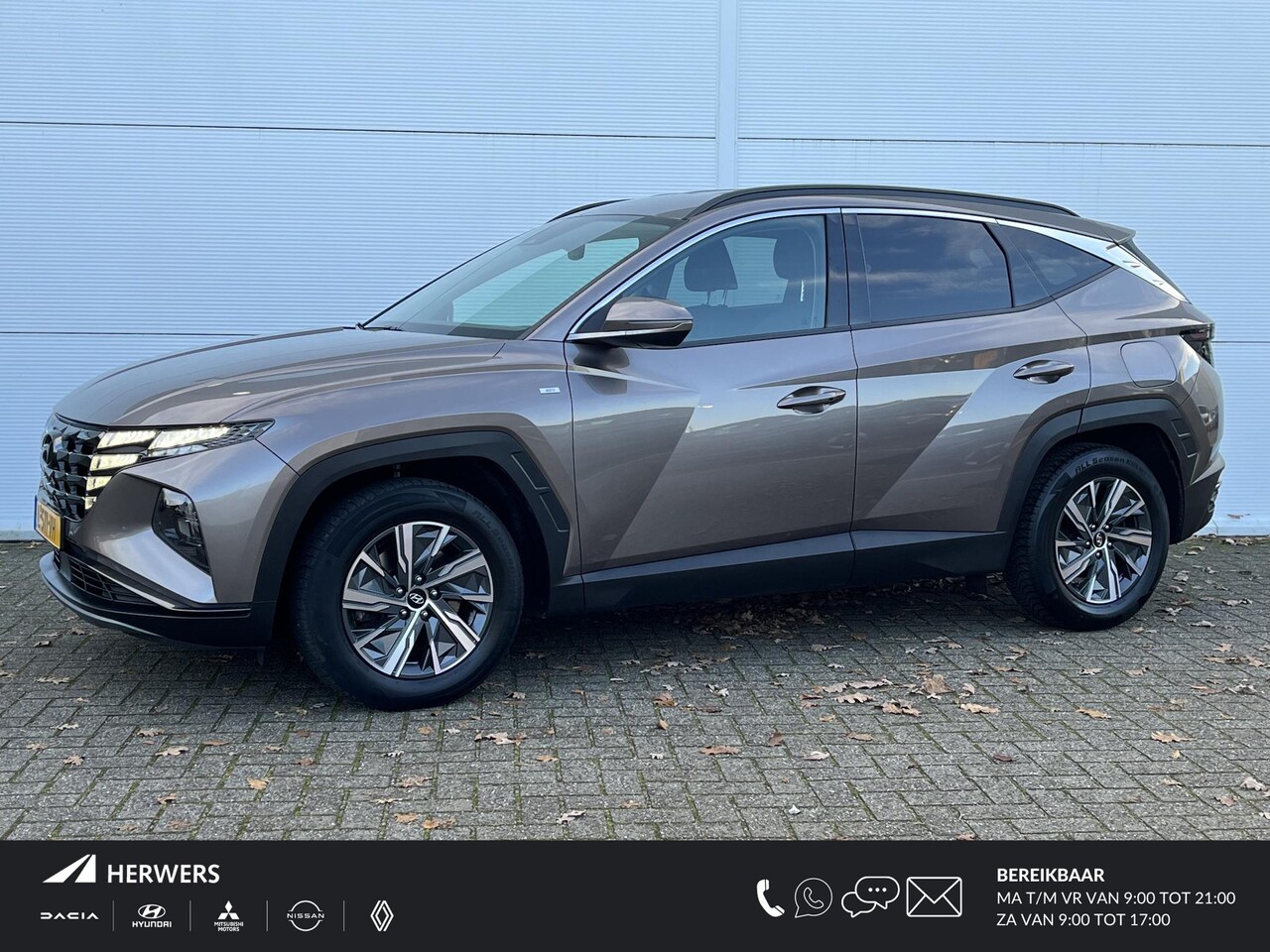 Hyundai Tucson - 1.6 T-GDI MHEV Comfort Smart / Trekhaak (1.650 KG) / airco (automatisch) / Apple Carplay/A - AutoWereld.nl