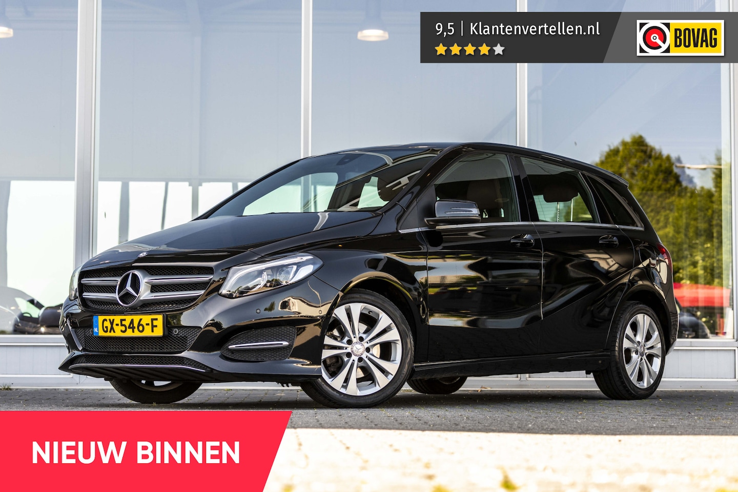 Mercedes-Benz B-klasse - 180 Prestige | Automaat | Leder | Afn. Trekhaak | NL Auto - AutoWereld.nl