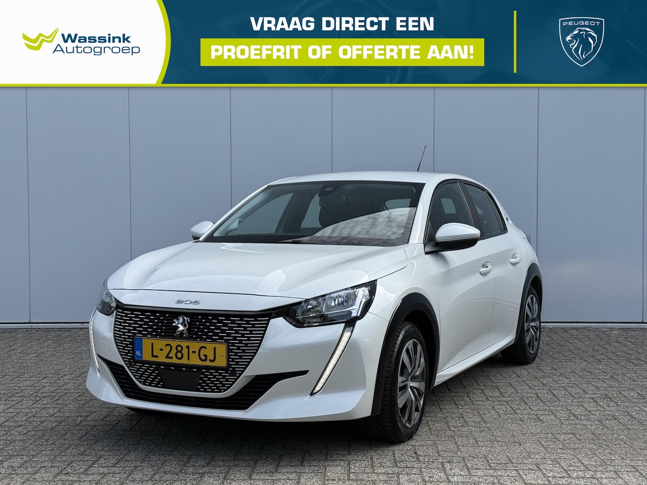 Peugeot e-208 - EV Active 50 kWh | Keyless | Cruise Control | Carplay | Lane Assist | Airco - AutoWereld.nl
