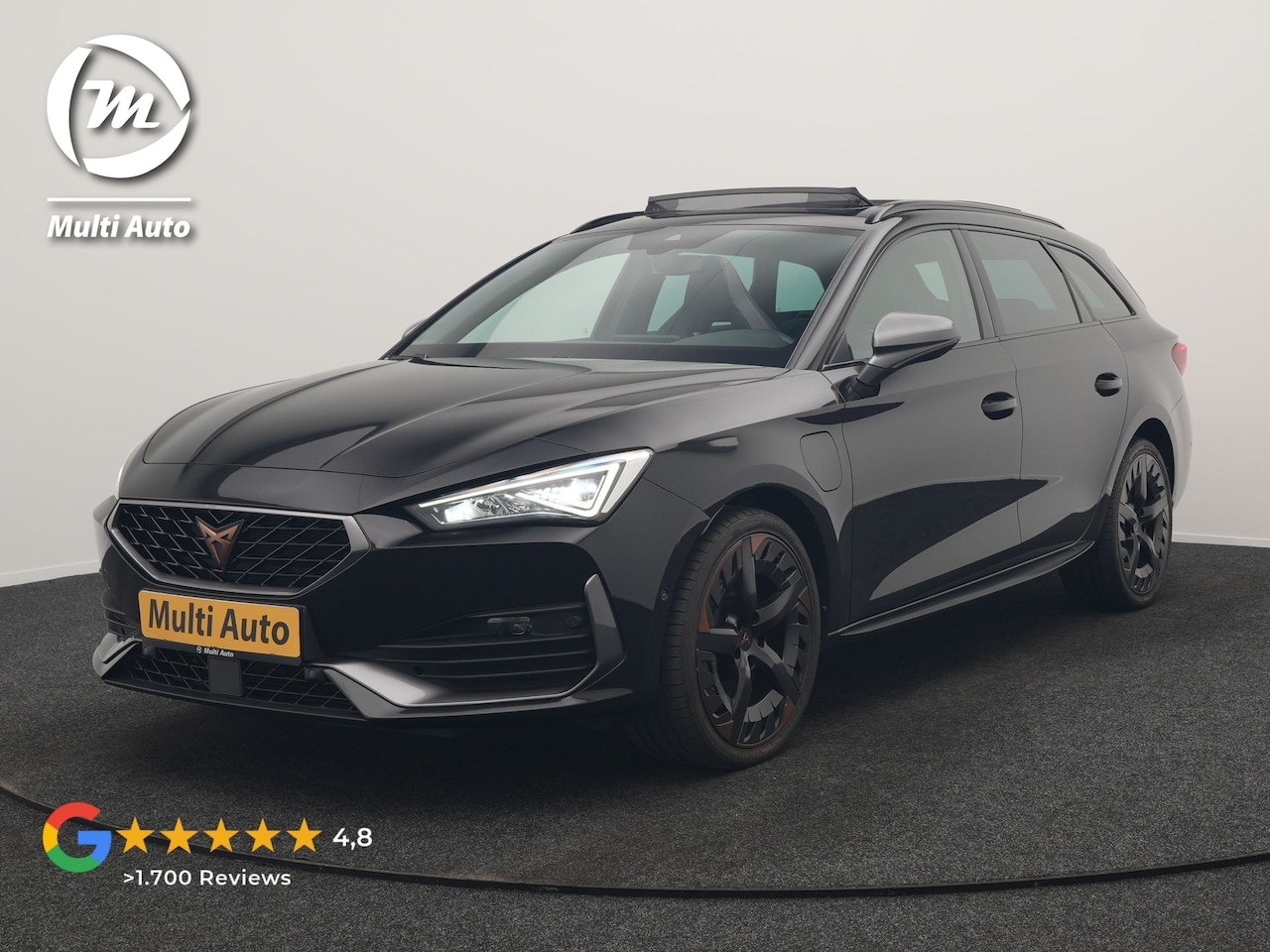 CUPRA Leon Sportstourer - 1.4 e-Hybrid VZ Copper Edition PHEV 245pk Dealer O.H. | Panodak | Adaptive Cruise | Camera - AutoWereld.nl
