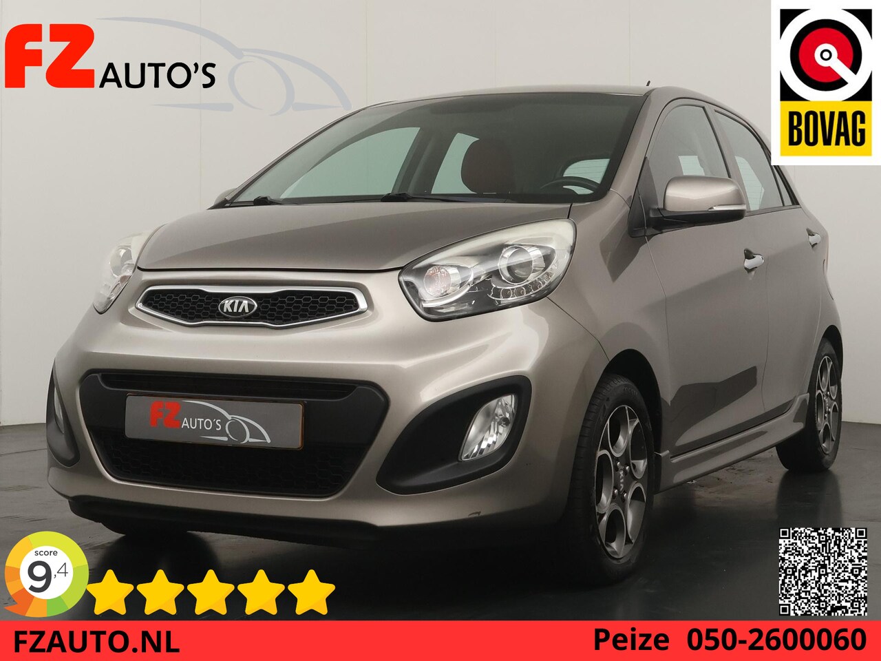 Kia Picanto - 1.0 CVVT Design Edition - Parkeersensoren Achter - Lichtmetalen Velgen - Sideskirts - Trek - AutoWereld.nl