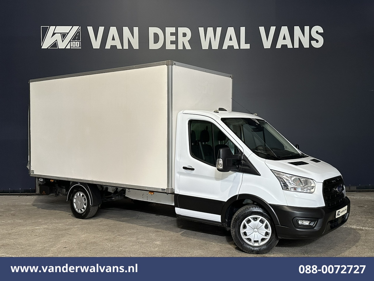 Ford Transit - 2.0 TDCI 130pk Bakwagen Laadklep Euro6 Airco | Cruisecontrol | Verwarmde voorruit Bijrijde - AutoWereld.nl