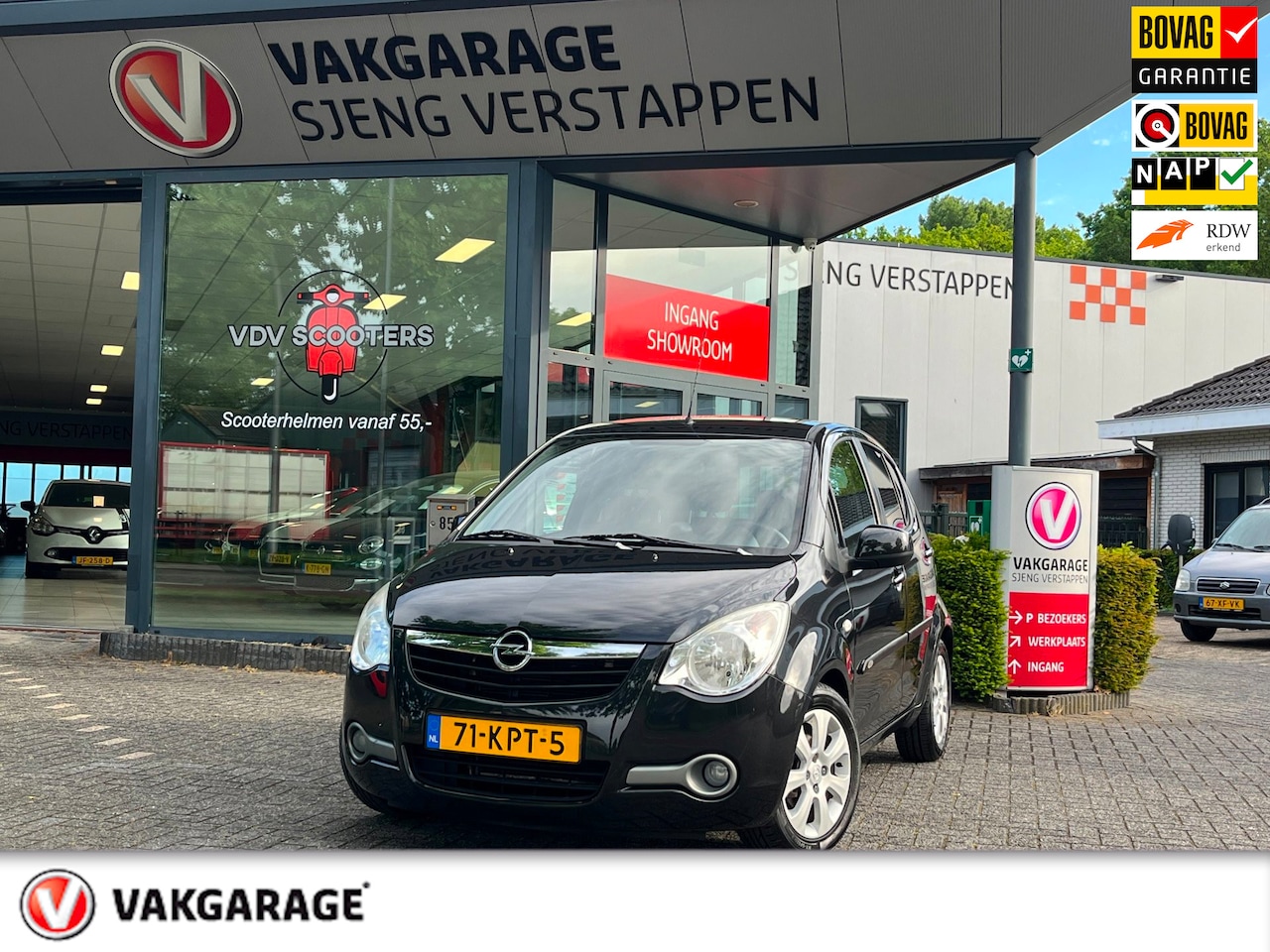 Opel Agila - 1.2 Edition autom. Airco BOVAG rijklaarprijs !! - AutoWereld.nl
