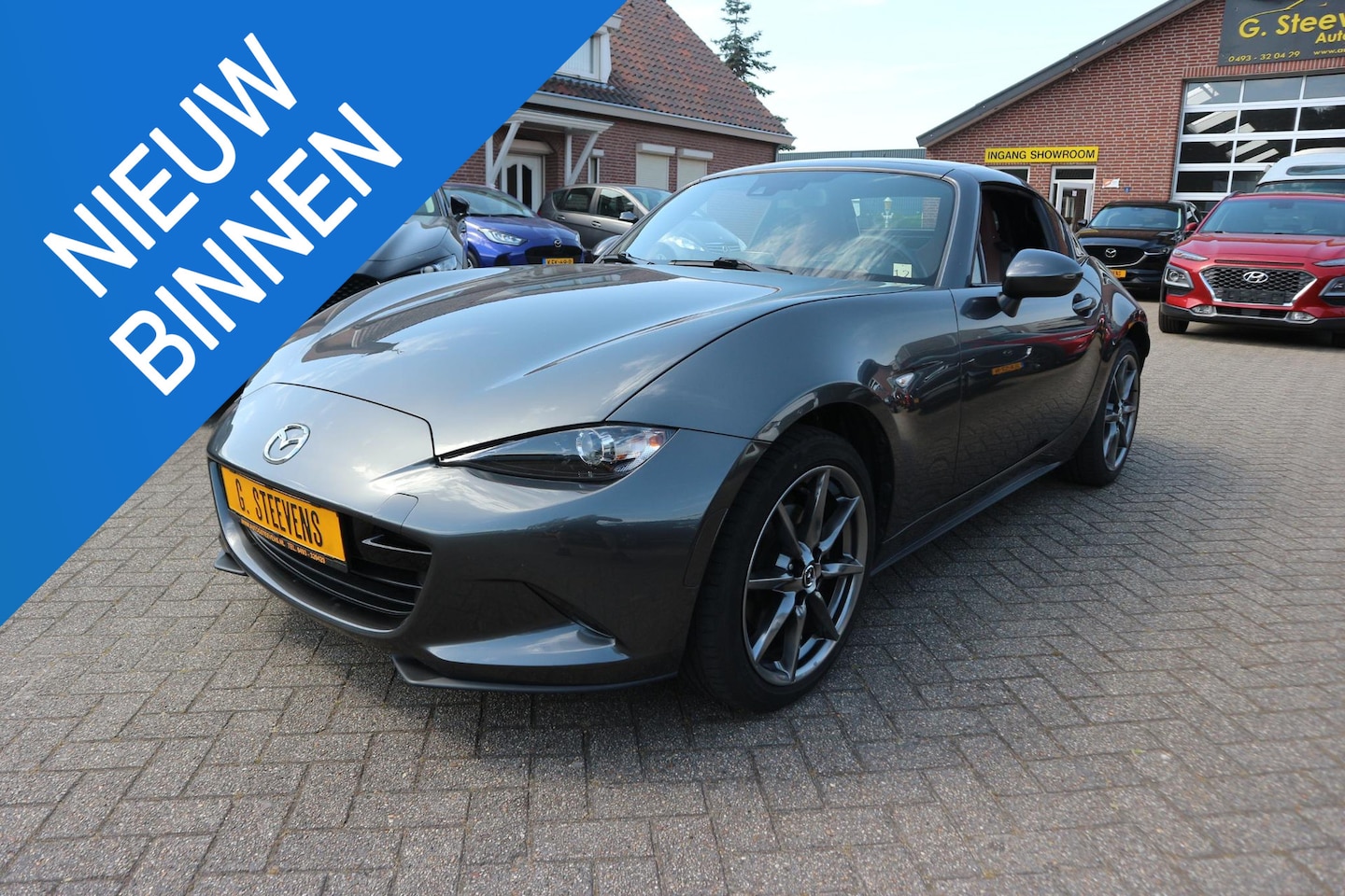 Mazda MX-5 RF - 2.0 SkyActiv-G 160 GT-M Leder, Navigatie - AutoWereld.nl