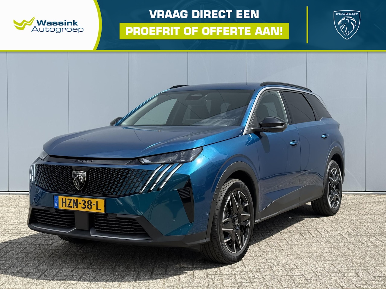 Peugeot 5008 - Allure Hybrid 145pk e-DSC6 I Automaat I 7-Zits I 360 Camera I Panoramic Navigation Pack - AutoWereld.nl