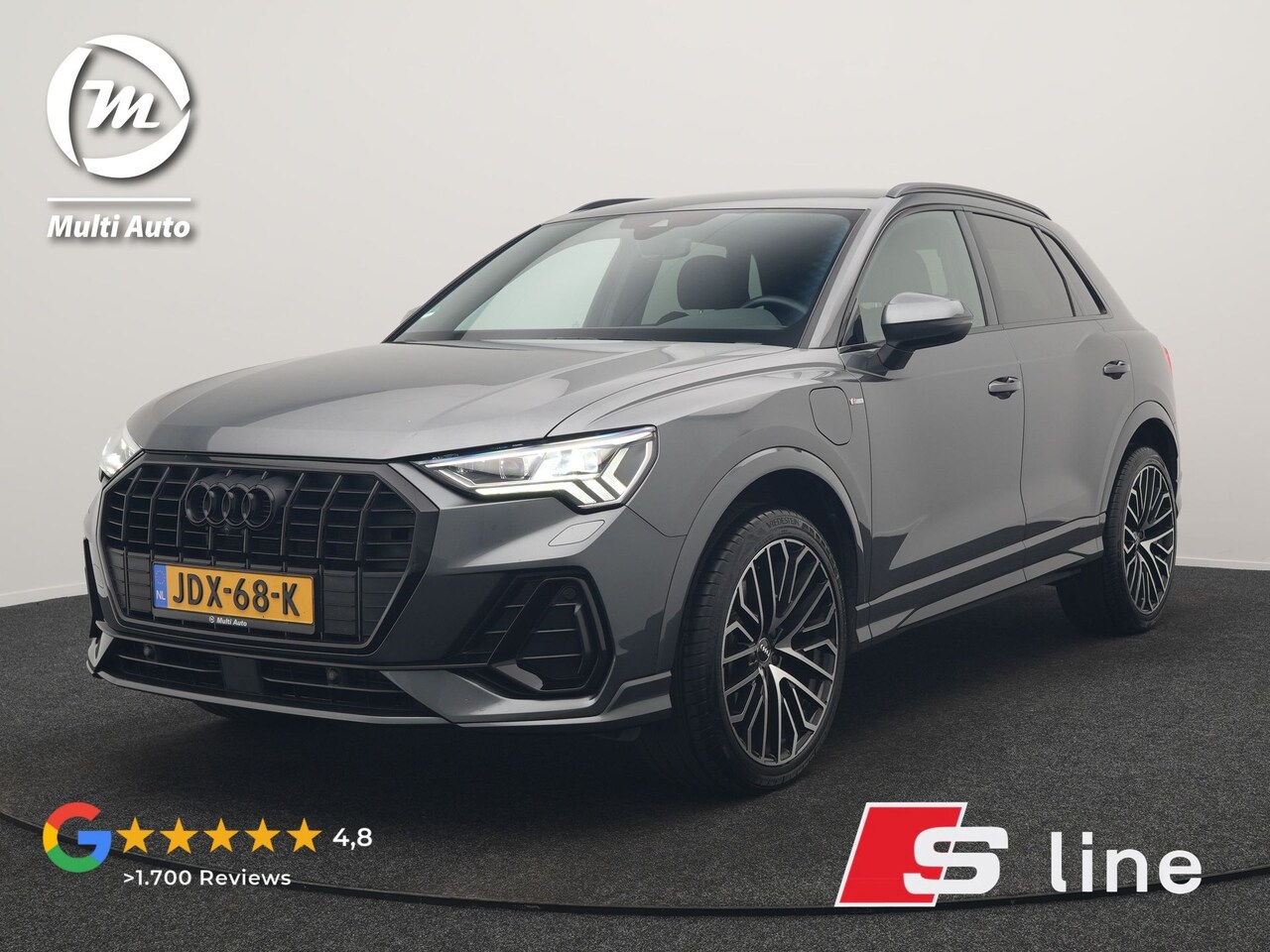 Audi Q3 - 45 TFSI e 2x S Line PHEV 245pk Dealer O.H. | Trekhaak Afn. | Adaptive Cruise | 360 Camera - AutoWereld.nl
