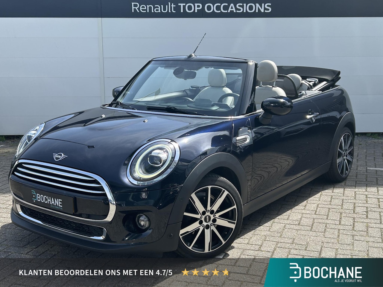 MINI Cabrio - 1.5 Cooper Sidewalk Edition | Automaat | Leder | Harman Kardon | Navigatie | Camera - AutoWereld.nl