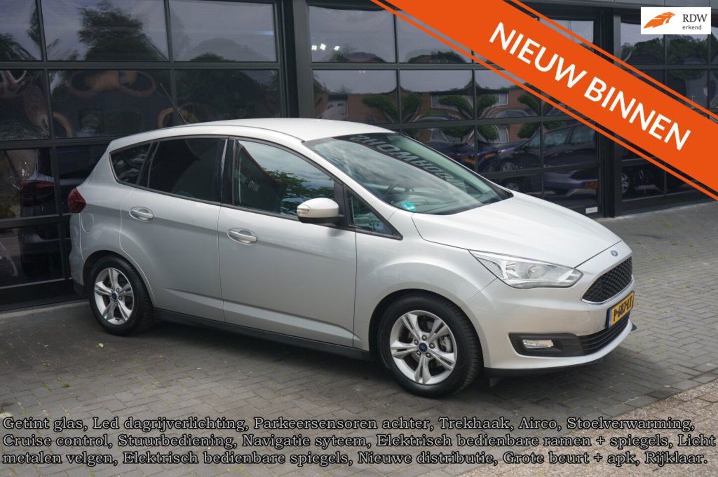 Ford C-Max - 1.0 Trend 1.0 Trend, Airco, carplay, CC, Elek pakket, Winter pakket - AutoWereld.nl