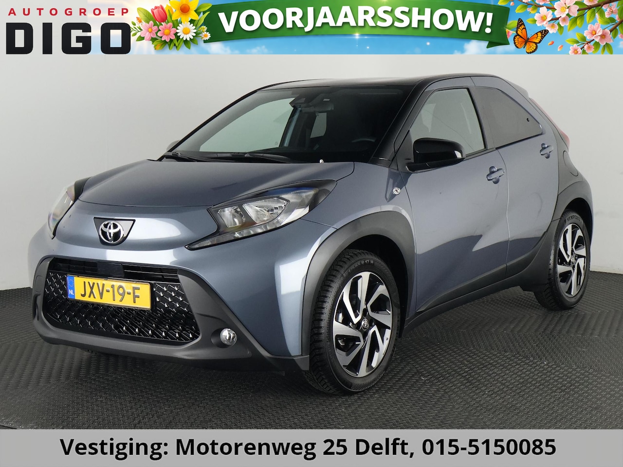 Toyota Aygo X - 1.0 VVT-i PULSE PACK BI-TONE GARANTIE 3-2035! CARPLAY NAVI.STOELVERWARMING. ADAPTIVE CRUIS - AutoWereld.nl