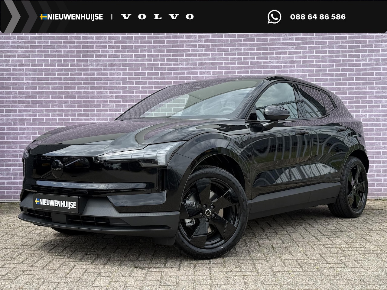 Volvo EX30 - P5 Long Range Plus Black Edition Europa 69 kWh | Adaptive Cruise Control | Stoel + Stuurve - AutoWereld.nl