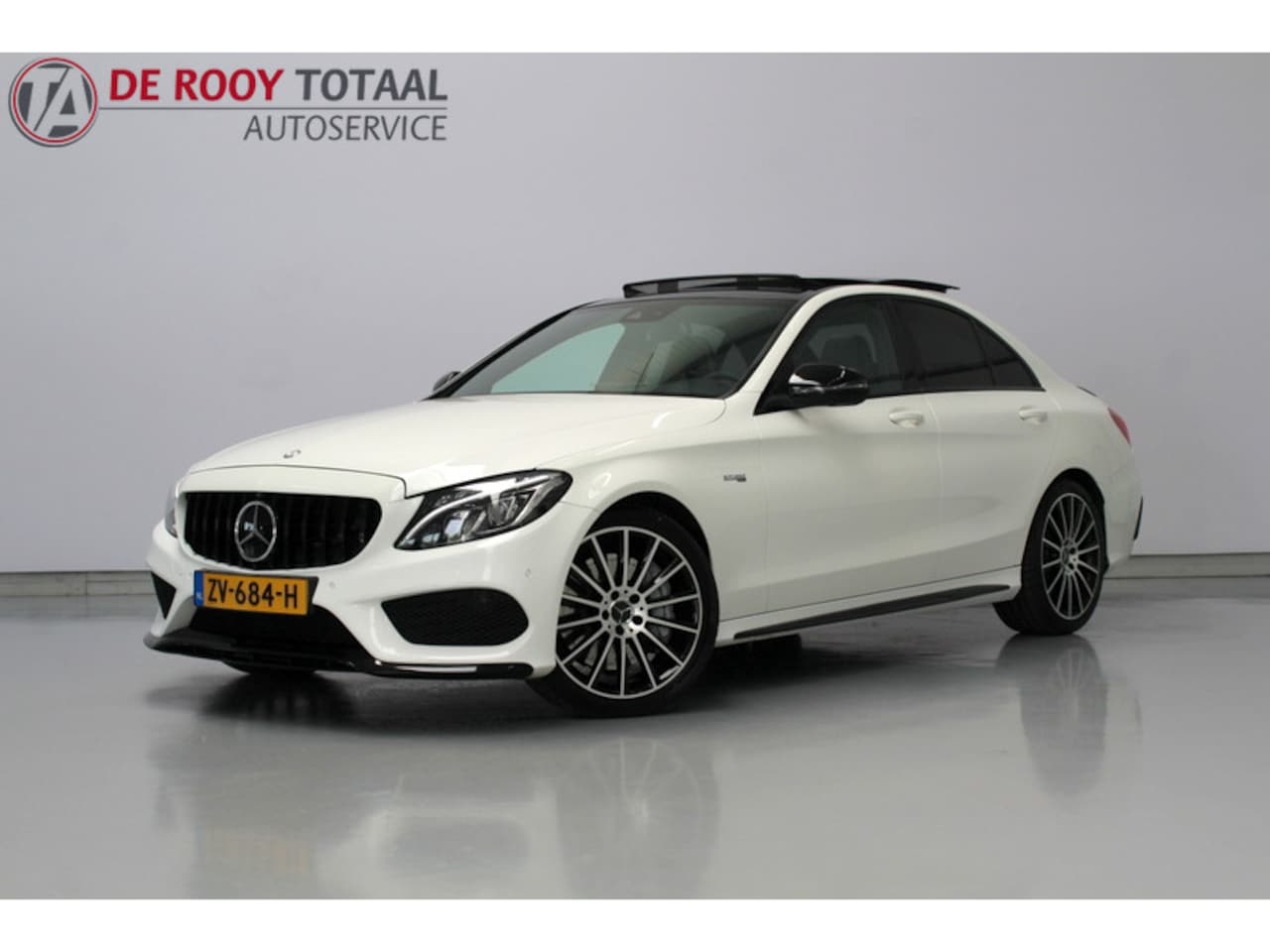 Mercedes-Benz C-klasse - AMG 43 4MATIC 468PK | RIJKLAAR | SCHAALSTOELEN | ALCANTARA STUUR | PANORAMADAK | CARPLAY - AutoWereld.nl