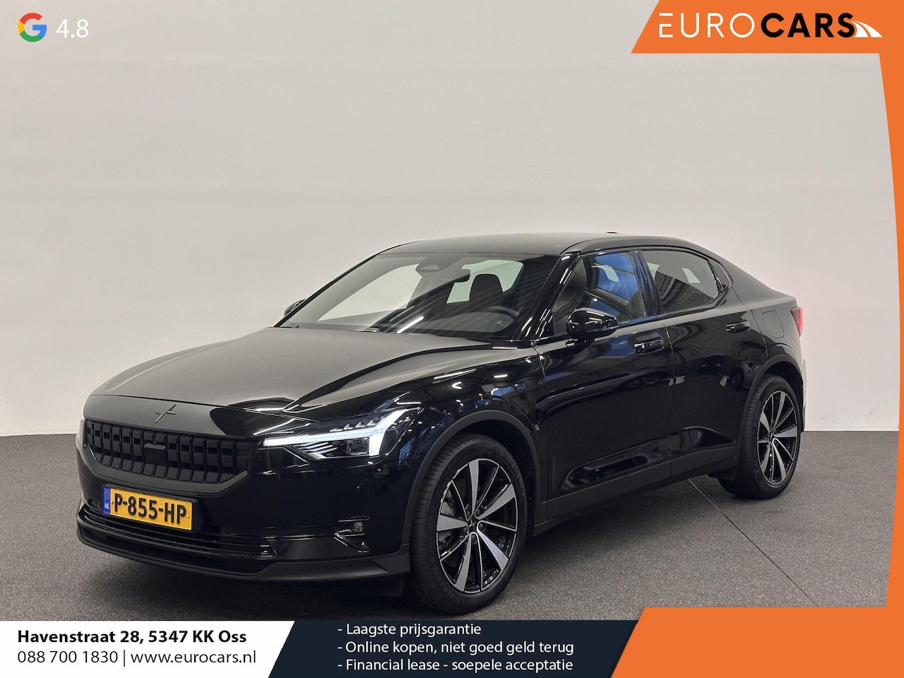 Polestar 2 - Long Range Single Motor 78 kWh Airco ECC Navi Carplay PDC VA+ El. Stoel + Memory Full LED - AutoWereld.nl