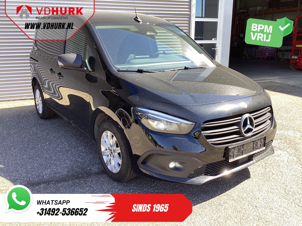 Mercedes-Benz Citan - 112 CDI Aut. LED/ Stoelverw./ Keyless/ Carplay/ Navi/ Climate/ Camera/ LMV/ Trekhaak - AutoWereld.nl