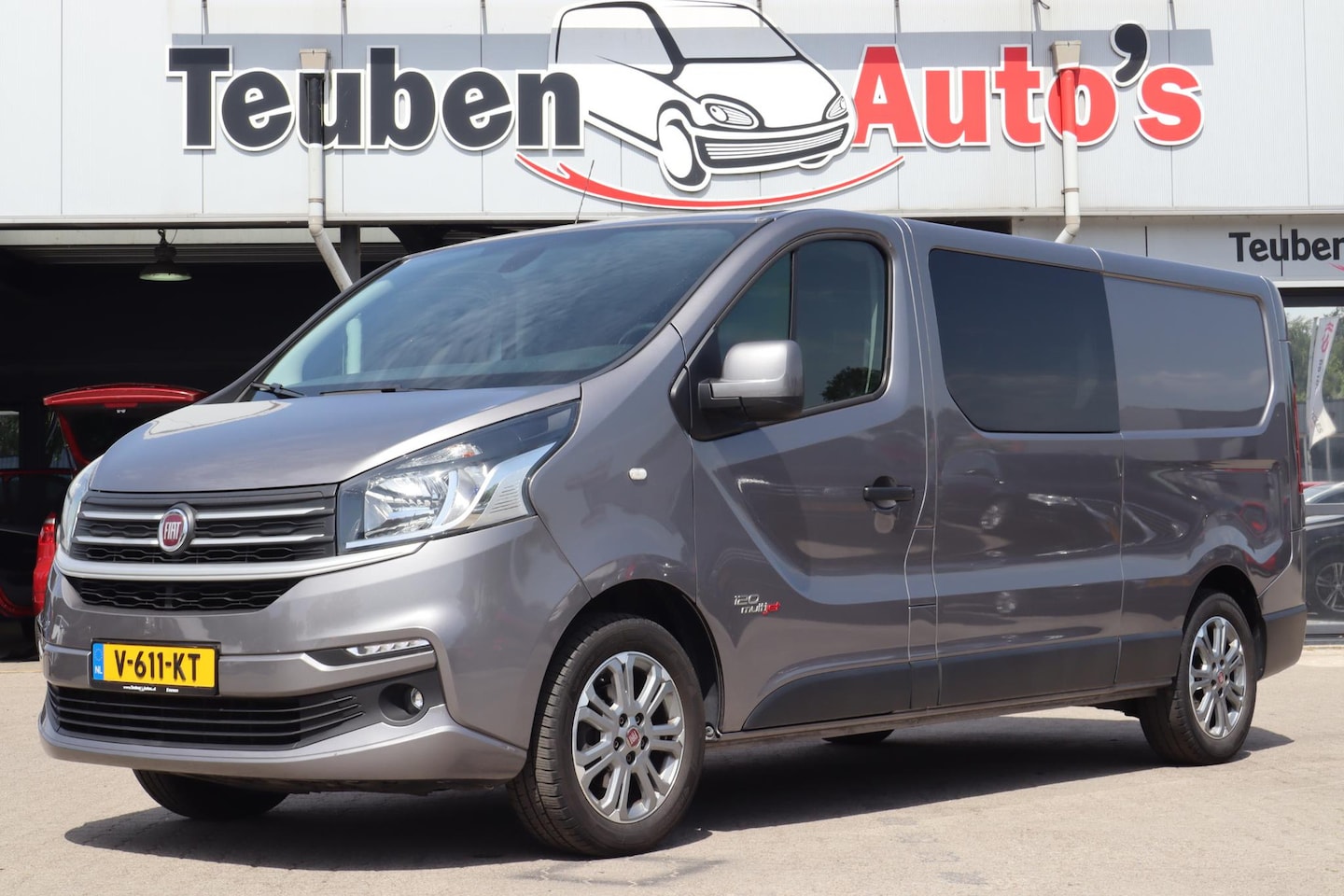 Fiat Talento - 1.6 MJ L2H1 DC SX | 6 persoons | Camera | Airco | Navigatie | Nette bus! - AutoWereld.nl