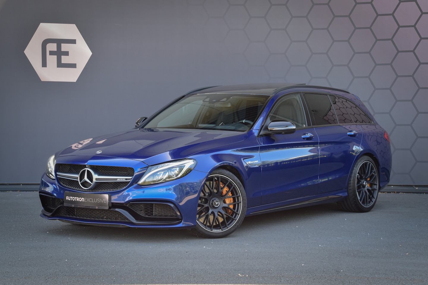 Mercedes-Benz C-klasse Estate - C63 AMG S C63S PERFORMANCE SPORTSTOELEN | KERAMISCH| BURMESTER| PANO| STOELVERWARMING | EL - AutoWereld.nl