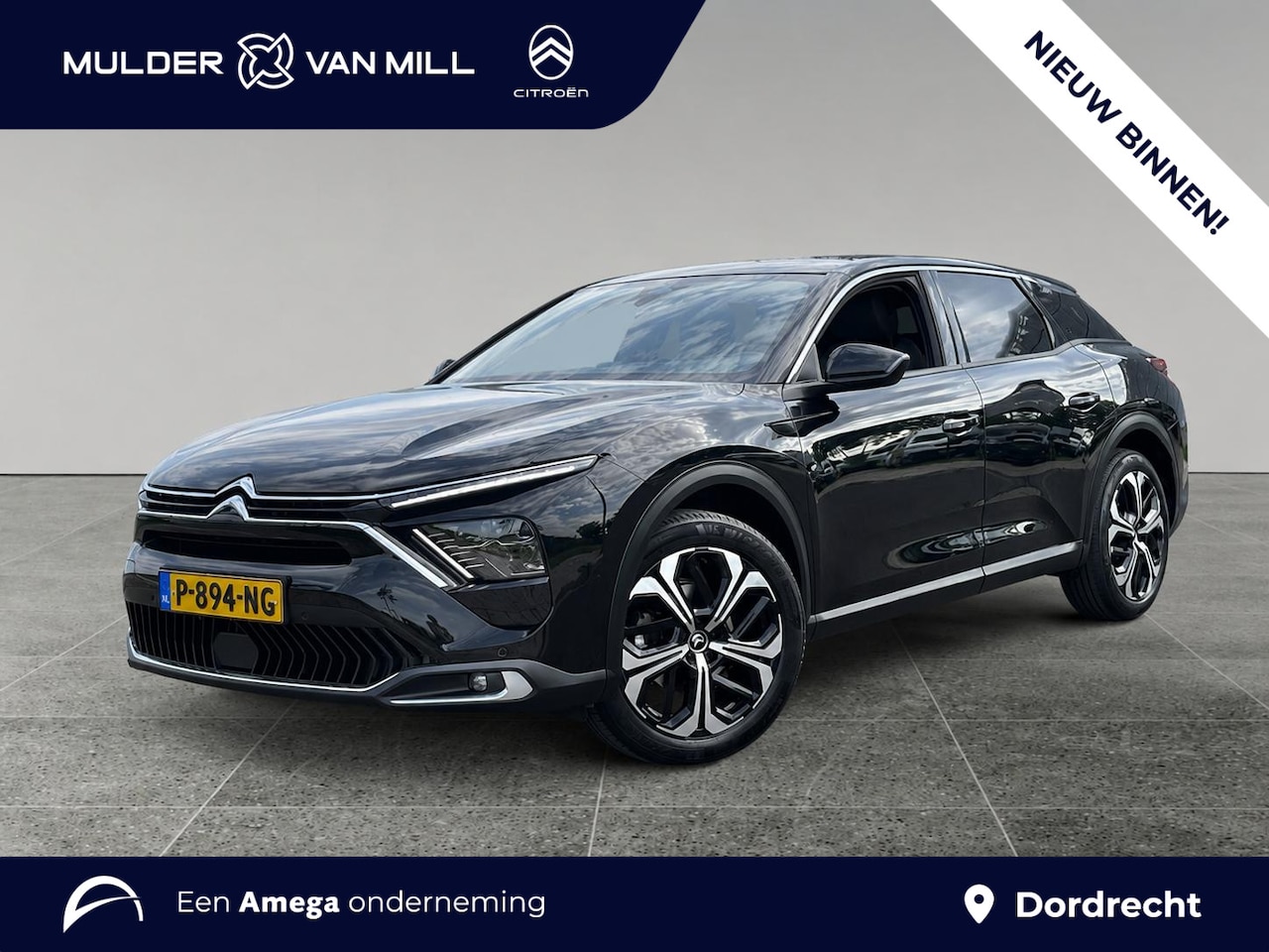Citroën C5 X - Shine Business Plus 1.2 Turbo 130pk EAT8 | LEDER | STUURVERW. | KEYLESS ENTRY | HUD | CAME - AutoWereld.nl