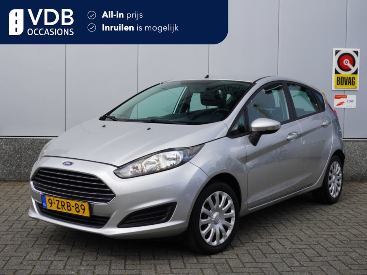 Ford Fiesta - 1.0 Style Airco | D.riem vervang. | Bluetooth | Navigatie - AutoWereld.nl