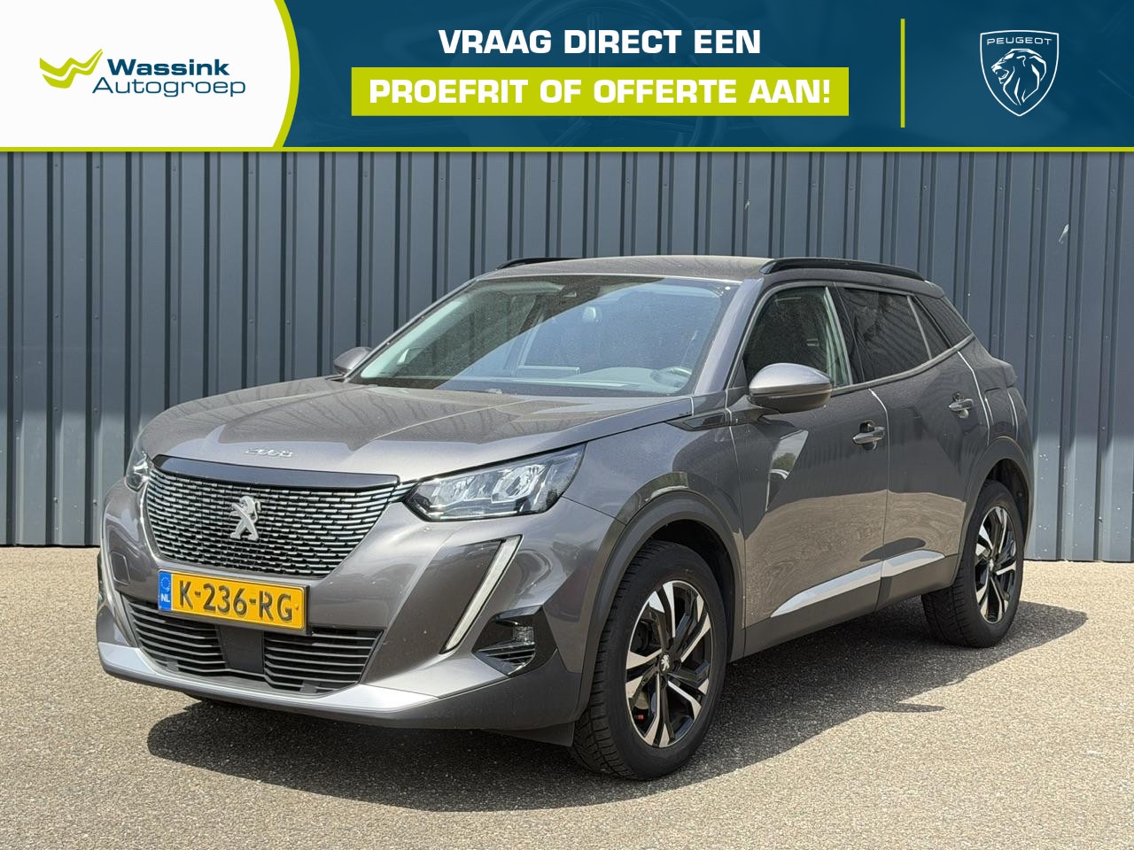Peugeot 2008 - 1.2 PureTech Blue Lease Allure | Navigatie | Camera | Parkeersensoren | Cruise Control | - AutoWereld.nl