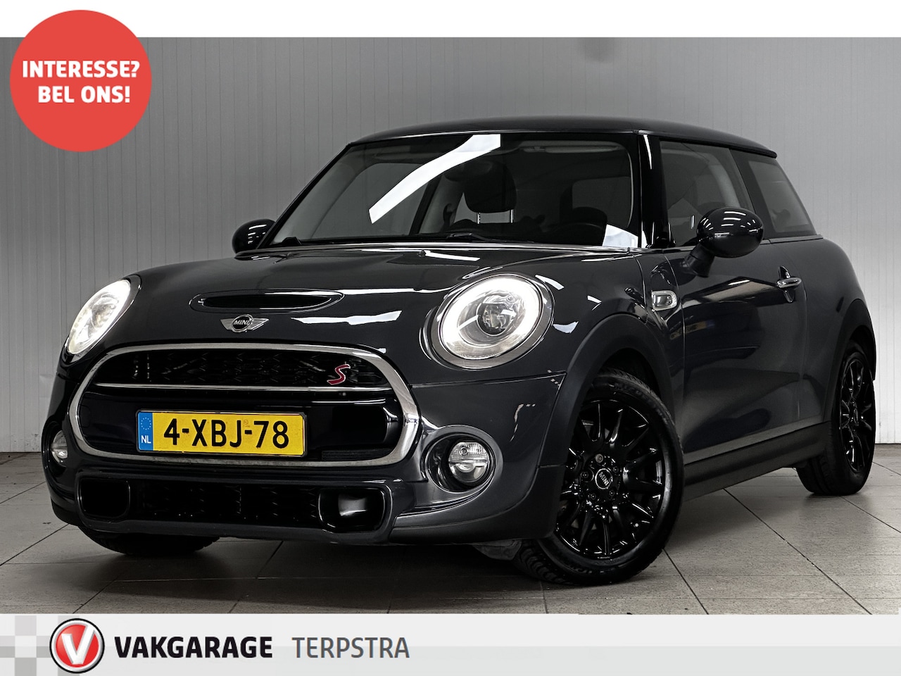MINI 3-Deurs - 2.0 Cooper S/ NL AUTO!/ 192pk!/ LMV/ LED Koplampen/ Keyless-GO/ Groot Navi/ Dakspoiler/ Ai - AutoWereld.nl
