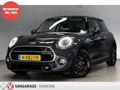 MINI 3-Deurs - 2.0 Cooper S/ NL AUTO/ 192pk/ LMV/ LED Koplampen/ Keyless-GO/ Groot Navi/ Dakspoiler/ Airc