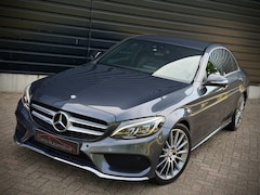 Mercedes-Benz C-klasse - 200 AMG AUT|LEER|MEMORY|CAMERA|KEYLESS|LED NAP
