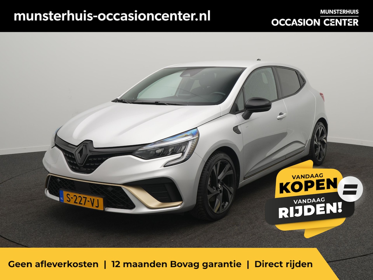 Renault Clio - 1.6 E-Tech Hybrid 145 E-Tech Engineered - RIJKLAARPRIJS - All Seasonbanden - Achteruitrijc - AutoWereld.nl