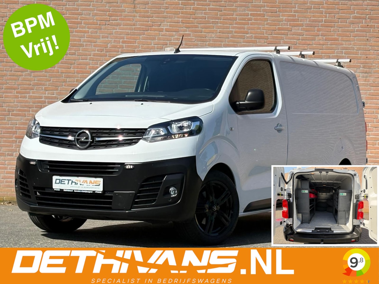 Opel Vivaro - 2.0CDTI 145PK Automaat L3 / Ingerichte laadruimte / Carplay / Camera / Euro6 - AutoWereld.nl