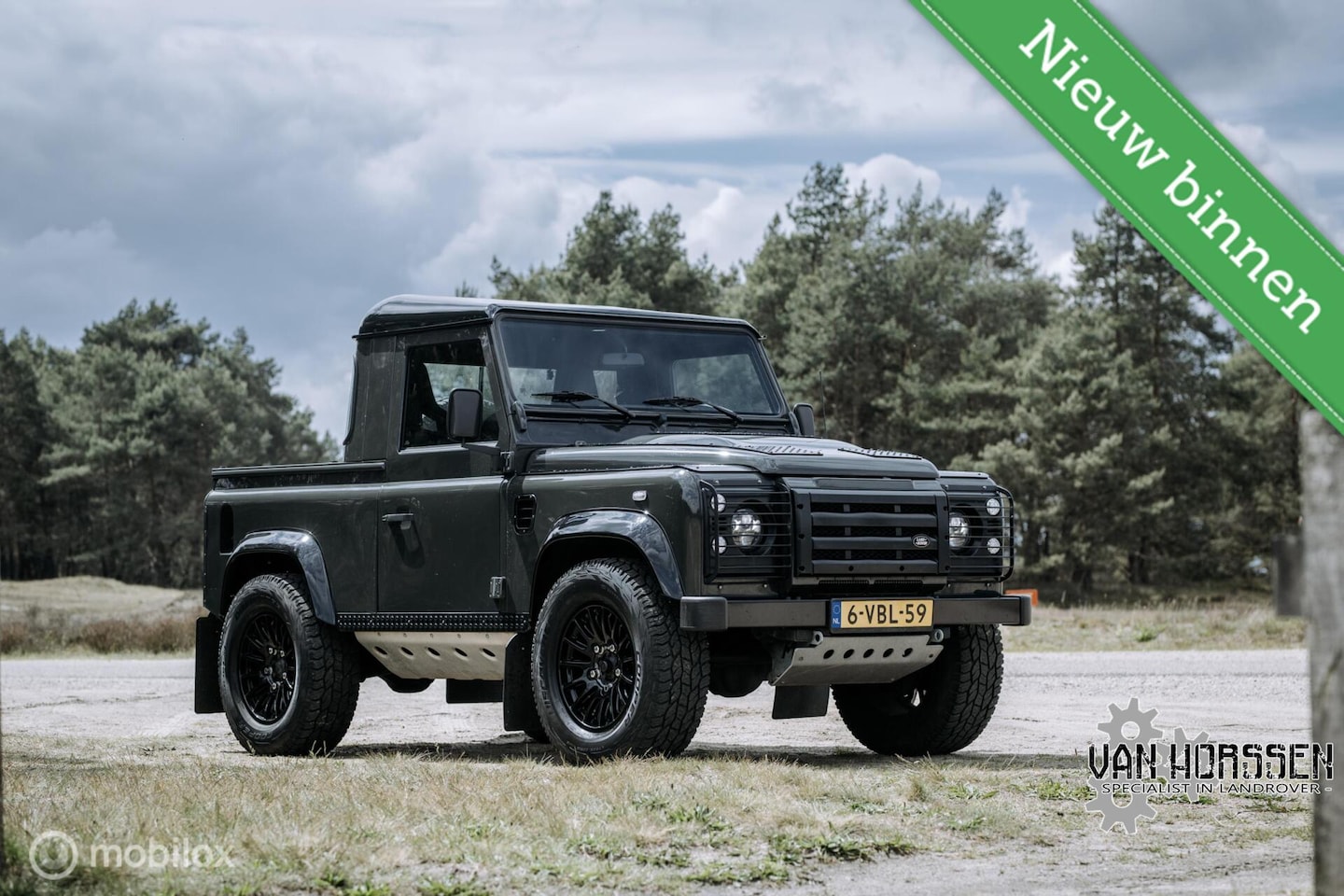 Land Rover Defender 90 - 2.4 TD Soft Top Pickup Uniek! - AutoWereld.nl