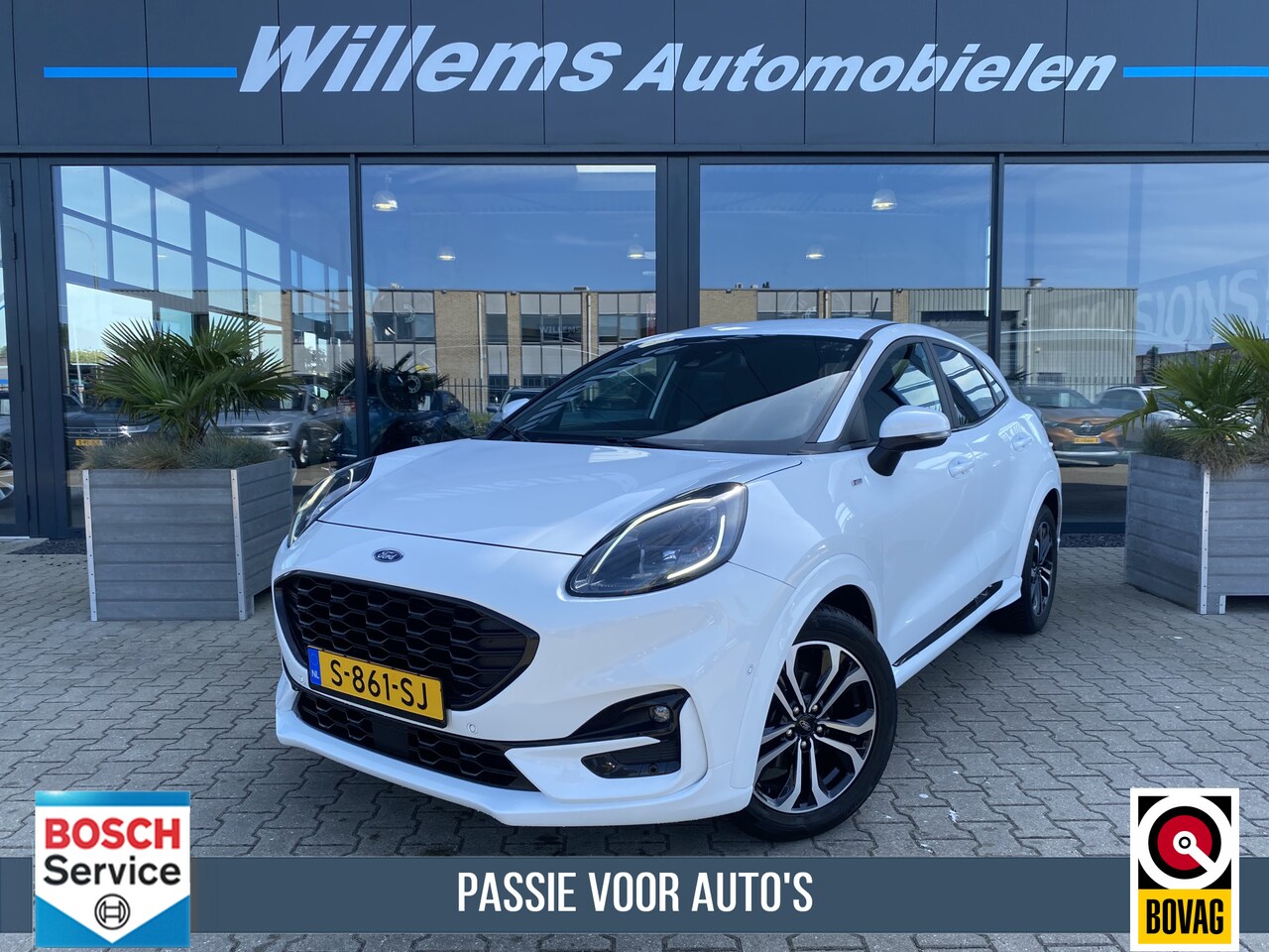 Ford Puma - 1.0 EcoBoost Hybrid Titanium X Adaptive Cruise, Camera & Winterpakket - AutoWereld.nl