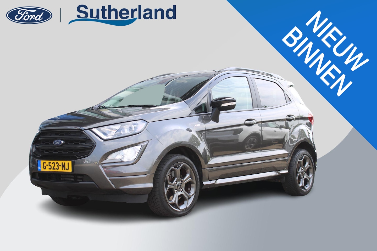 Ford EcoSport - 1.0 EcoBoost ST-Line Black | Automaat! | Trekhaak | Stoel + Stuurverwarming | Cruise Contr - AutoWereld.nl
