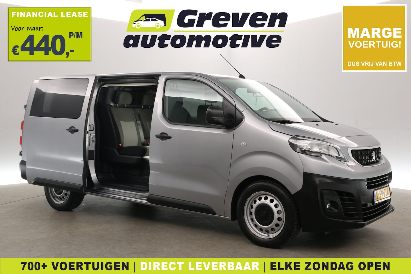 Peugeot Expert - 2.0 BlueHDI L3H1 | MARGE | Dubbele Cabine | Airco | Cruise | Carplay | Trekhaak - AutoWereld.nl
