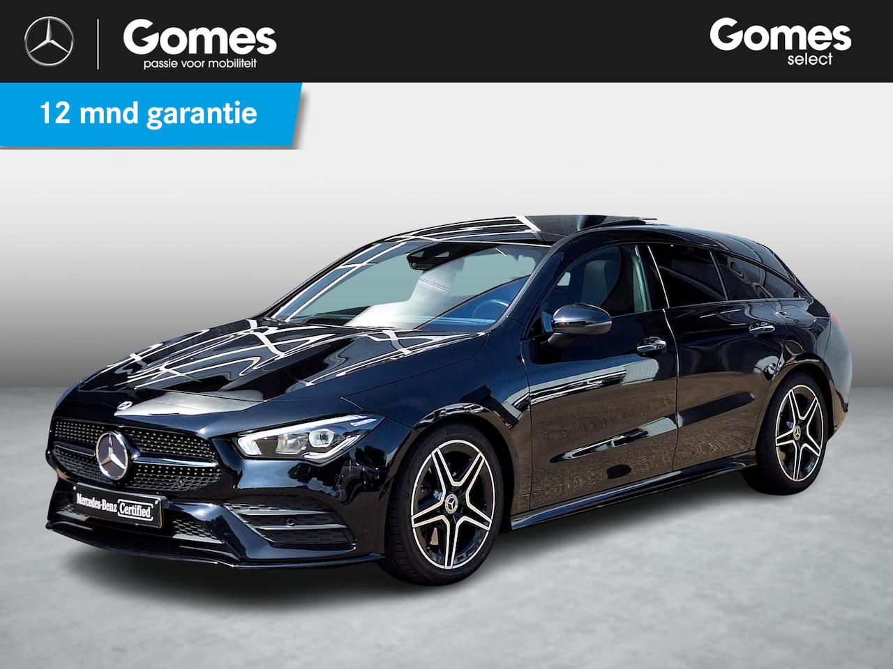 Mercedes-Benz CLA-klasse Shooting Brake - 200 Business Solution AMG | Panoramadak | Night Pakket | Achteruitrijcamera | Sfeerverlich - AutoWereld.nl
