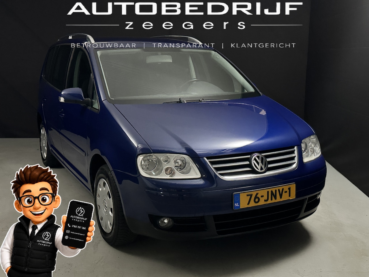 Volkswagen Touran - 2.0-16V FSI Trendline *7 Persoons* - AutoWereld.nl