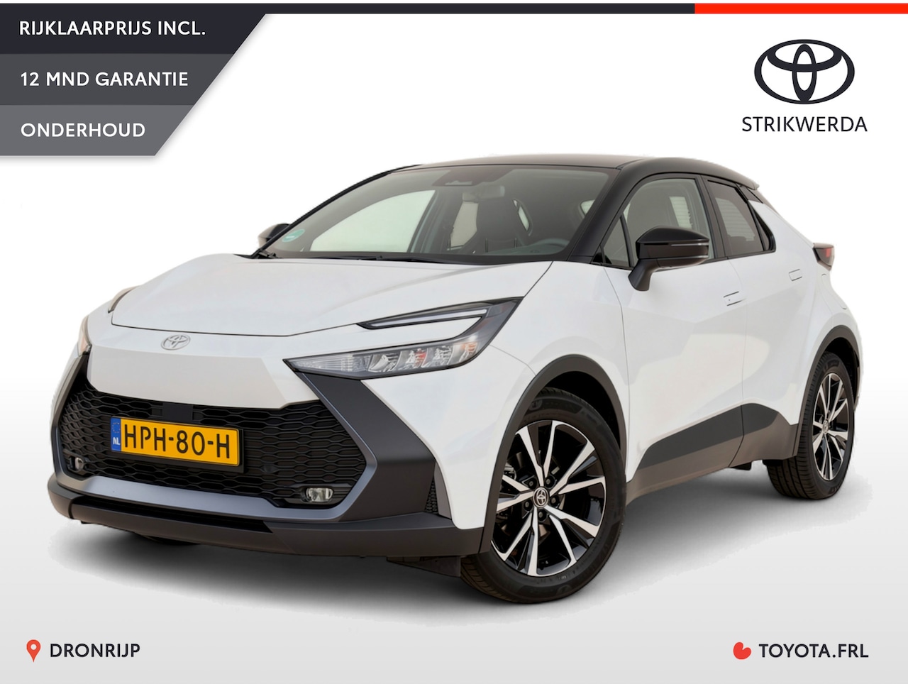 Toyota C-HR - 1.8 Hybrid 140 Dynamic | Adapt. Cruise | Dodehoek | Keyless | PDC V+A | Camera | Carplay - AutoWereld.nl