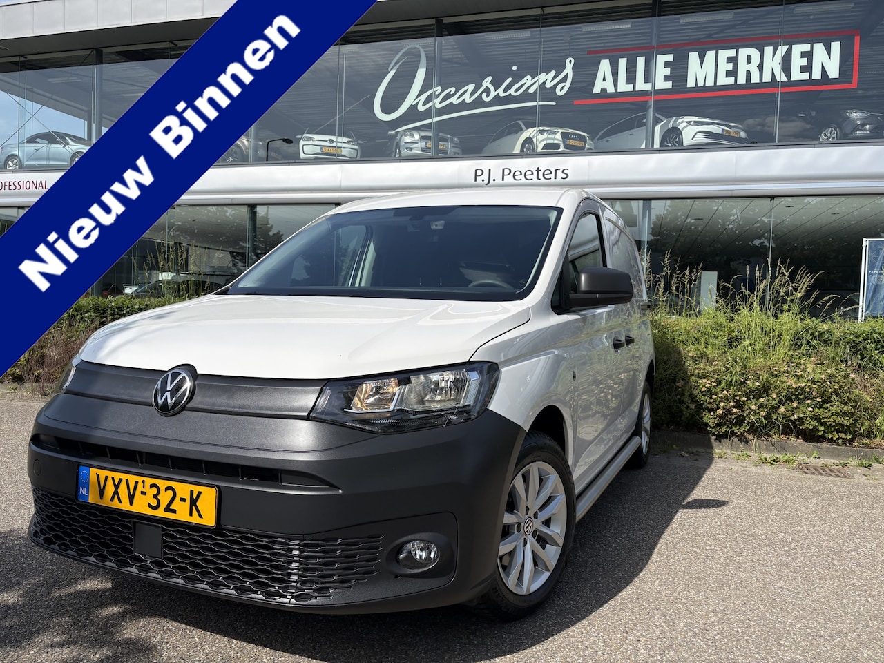 Volkswagen Caddy Cargo - 2.0 TDI Airco - Apple carplay - Navigatie - Parkeersensor achter - Zijschuifdeur rechts - - AutoWereld.nl