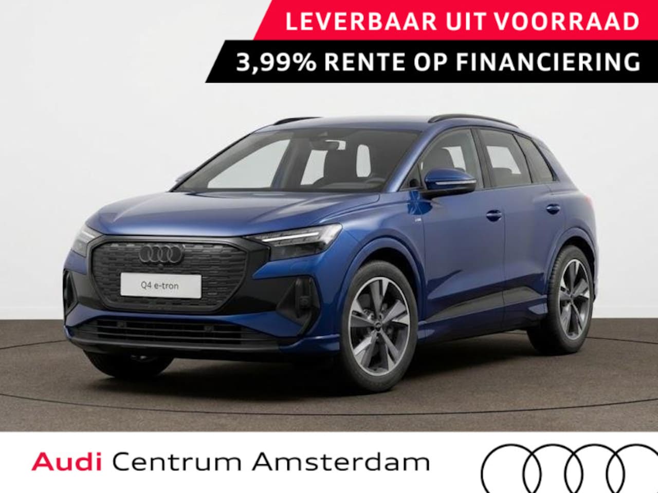 Audi Q4 e-tron - 45 S edition Competition 82 kWh 286 pk | Assistentiepakket plus | Comfortpakket | Lichtpak - AutoWereld.nl