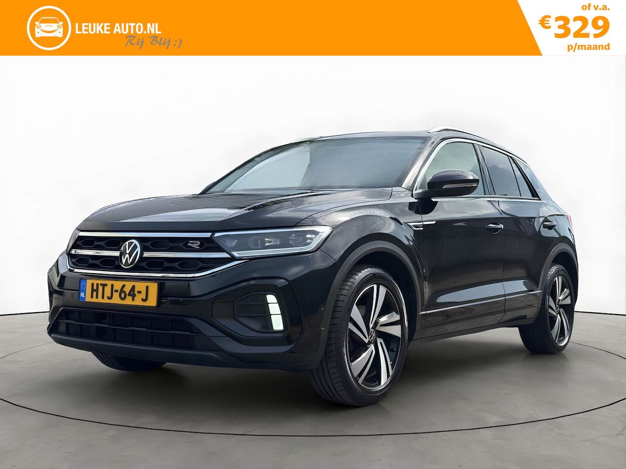 Volkswagen T-Roc - 1.5 TSI 150PK 2X R-Line Dode-hoek Camera IQ Lights - AutoWereld.nl