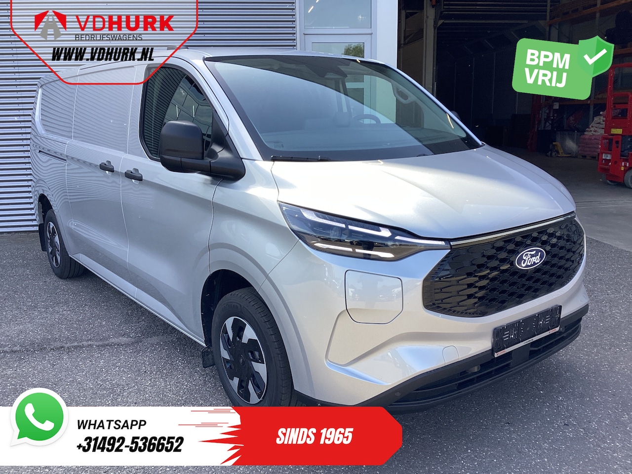 Ford Transit Custom - E-Transit L2 Trend 330 WLTP LED/ Snellader/ Standkachel/ Stoelverw./ Carplay/ Camera/ Clim - AutoWereld.nl