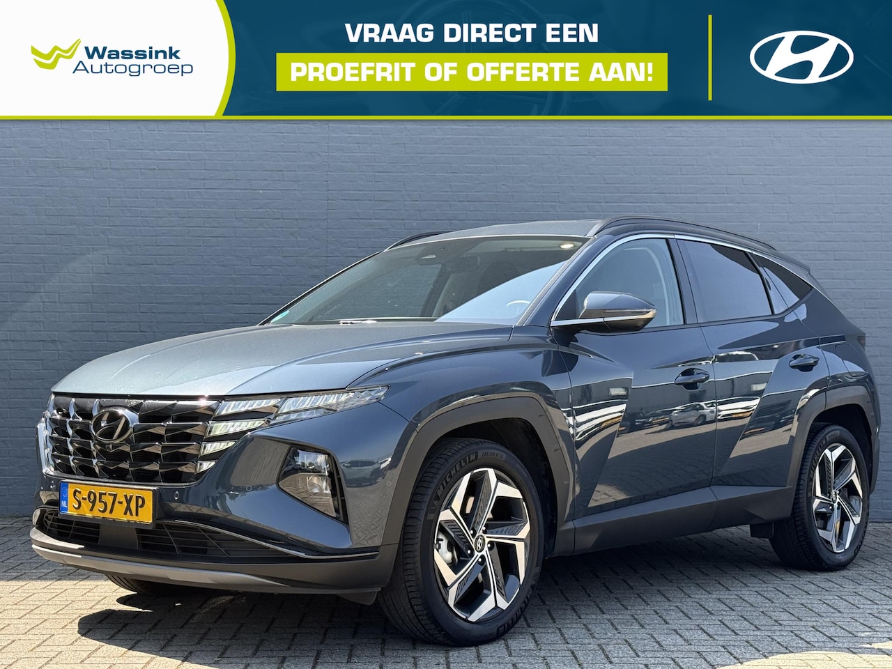 Hyundai Tucson - 1.6 T-GDI HEV Premium 1.6 T-GDI HEV Premium - AutoWereld.nl