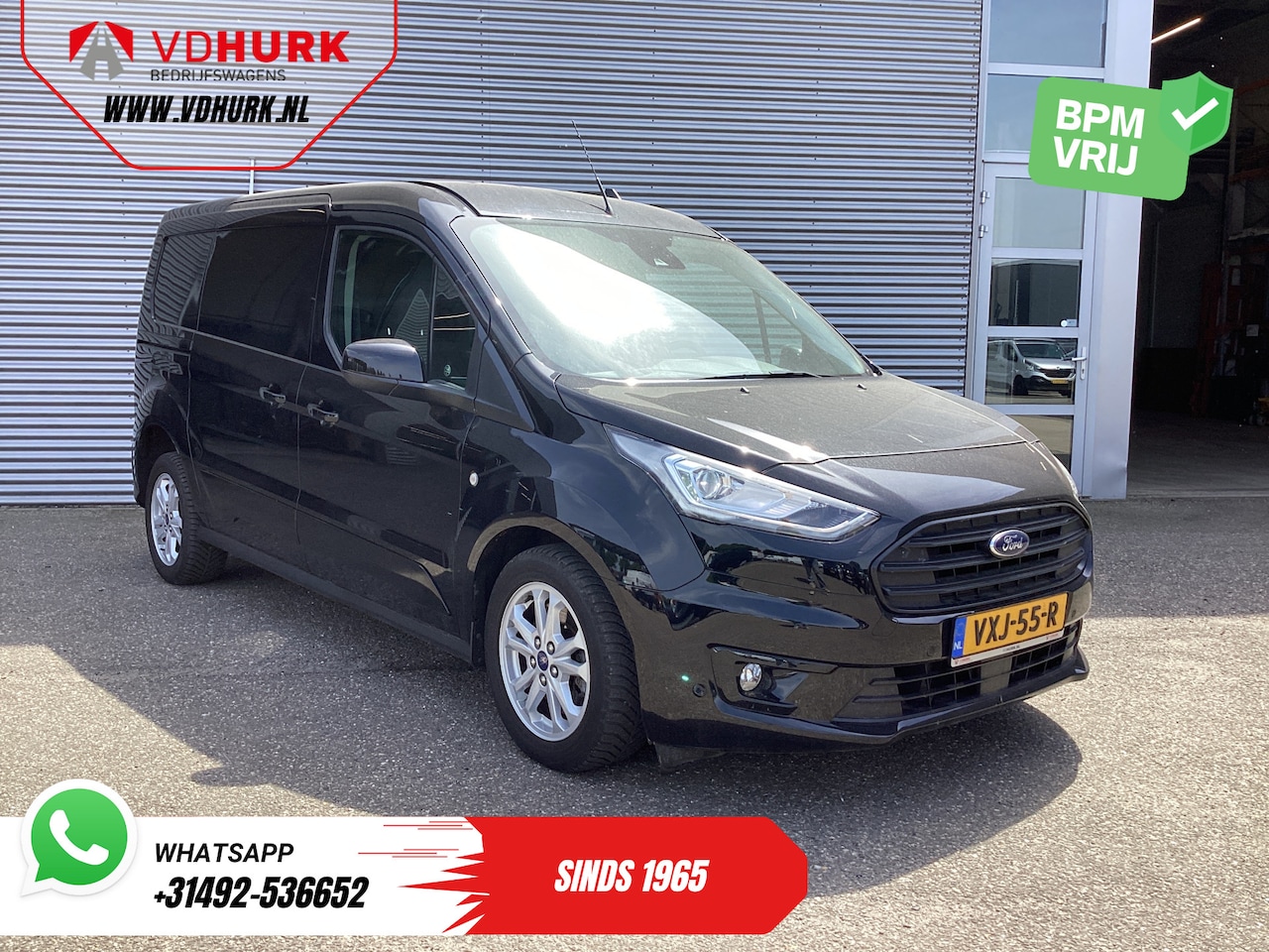 Ford Transit Connect - 1.5 TDCI L2 Limited NAP/ Bi-Xenon/ Adapt.Cruise/ Stoelverw./ Carplay/ Navi/ Camera/ PDC/ L - AutoWereld.nl
