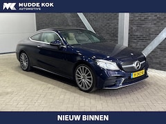 Mercedes-Benz C-klasse Coupé - 180 Premium Plus Pack | Luchtvering | Burmester | Panoramadak | 360° Camera | Memory | 19