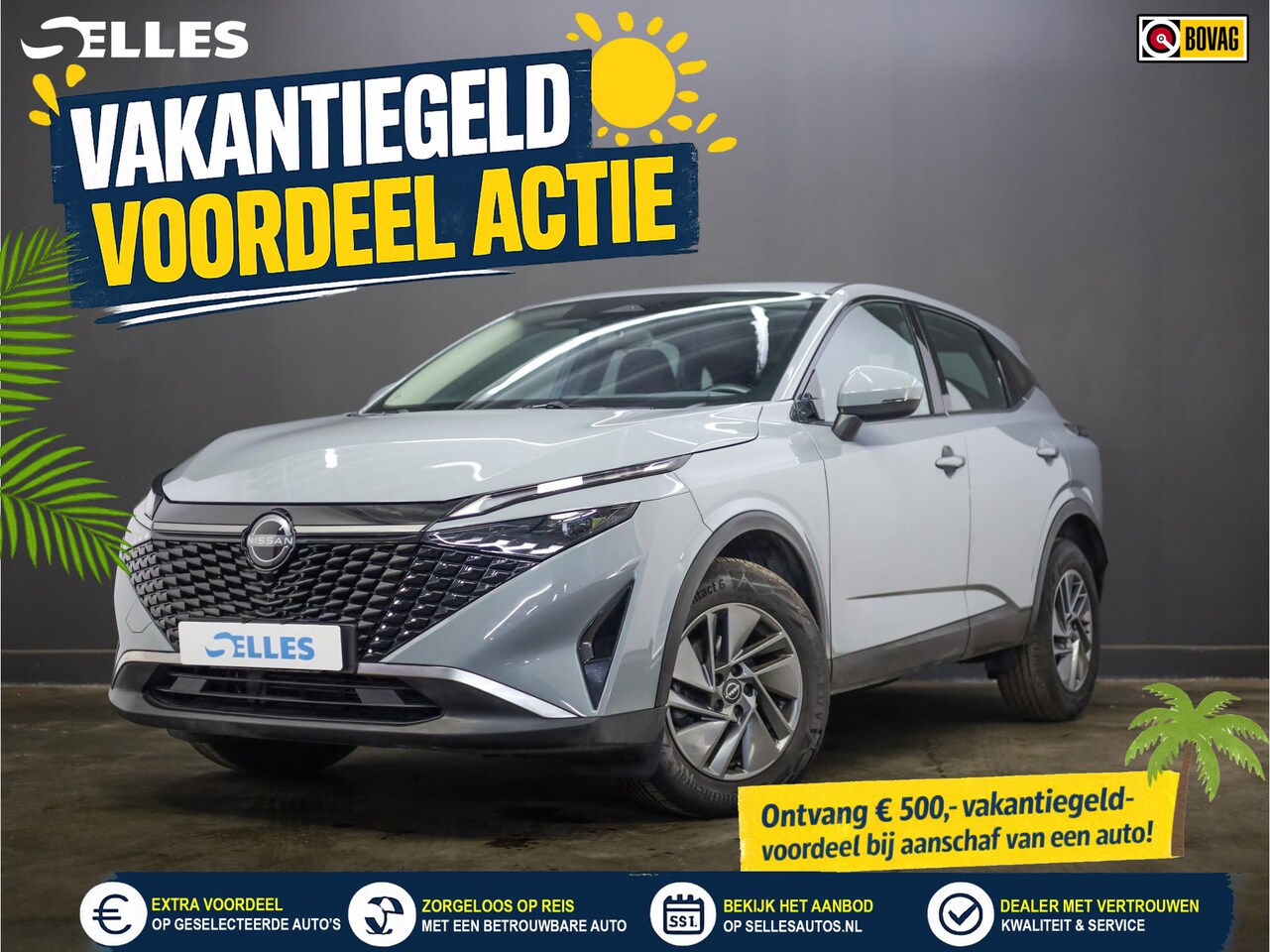 Nissan Qashqai - 1.3 MHEV Xtronic Acenta | Camera | Adaptieve cruise control | Applecarplay - AutoWereld.nl