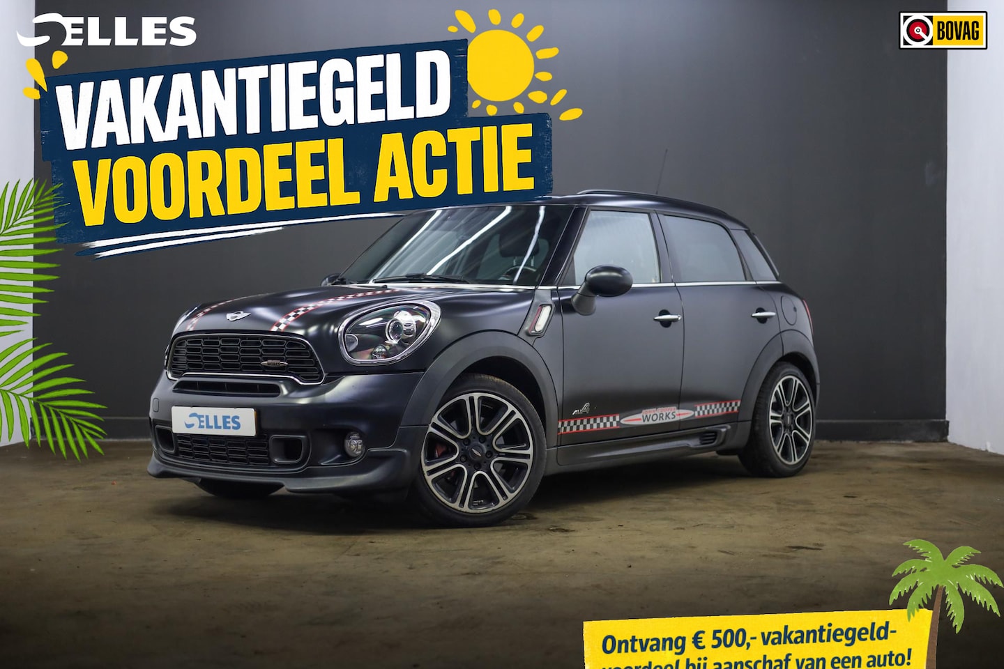 MINI Countryman - Mini 1.6 John Cooper Works ALL4 Chili | Airco | Climate Control | Stoelverwarming | Sport - AutoWereld.nl