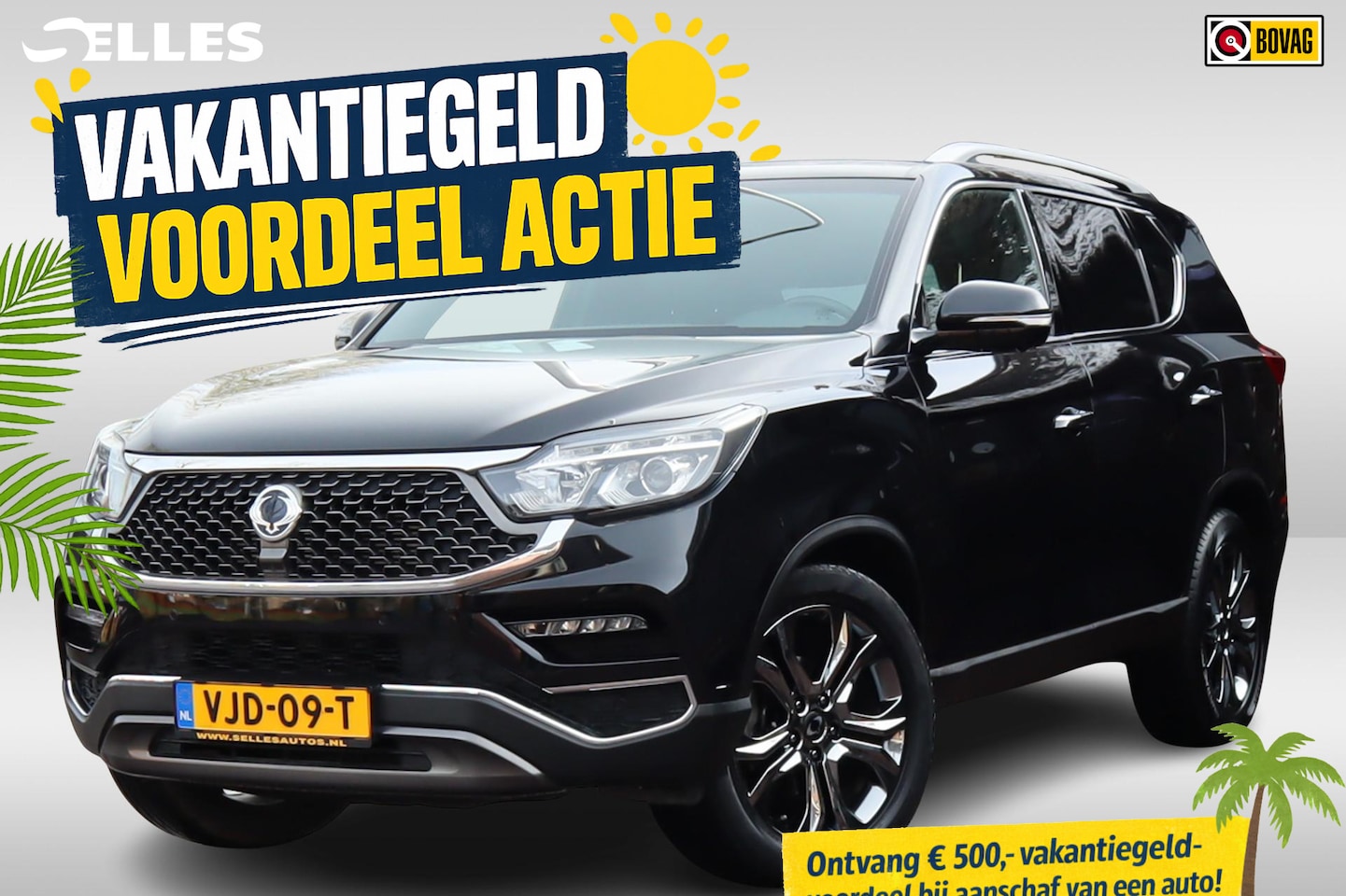 SsangYong Rexton - 2.2 e-XDi Sapphire | Stoel/Stuur verwarming | Camera | 4x4 | Lederenbekleding | 20 Inch Li - AutoWereld.nl