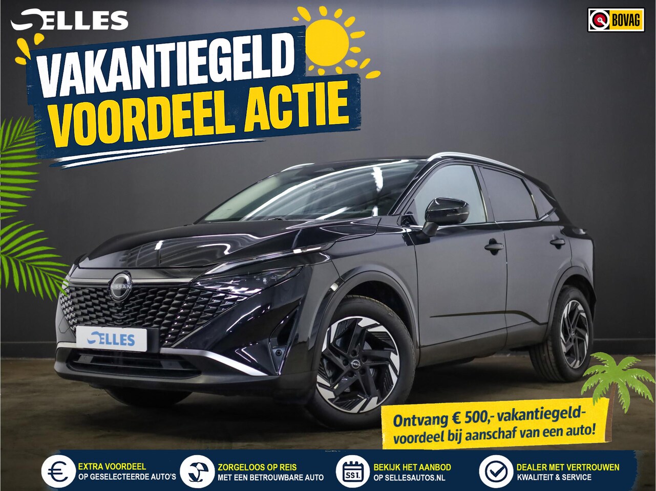 Nissan Qashqai - 1.3 MHEV Xtronic N-Connecta | 360 Camera | Adaptieve cruise control | Applecarplay - AutoWereld.nl